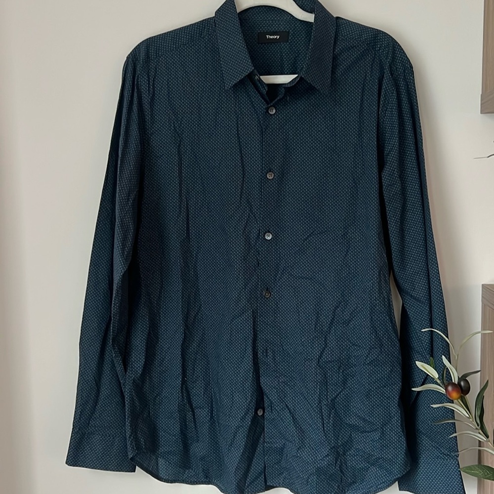 Theory Mens Casual Shirt